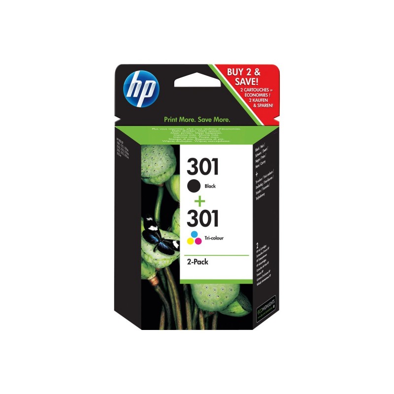 Cartouches d'encre Couleur pour HP 301 / 301XL, Convient pour HP Officejet  2620