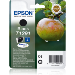 Epson T1291 Pomme - noire - originale - cartouche d'encre