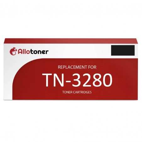 Toner BROTHER TN3280 (TN-3280) noir de 8000 pages - cartouche