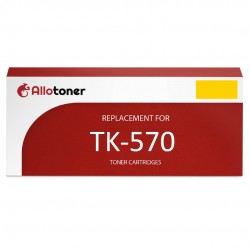 TK-570Y toner compatible Jaune